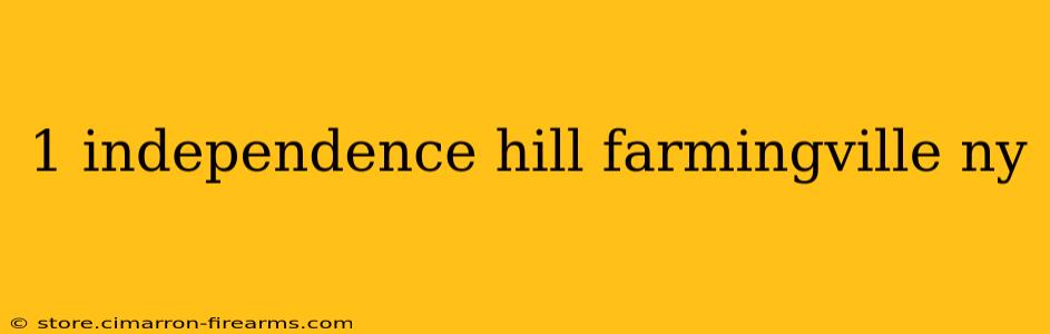 1 independence hill farmingville ny