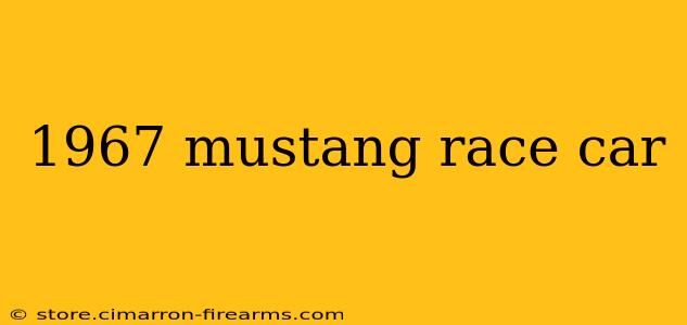 1967 mustang race car