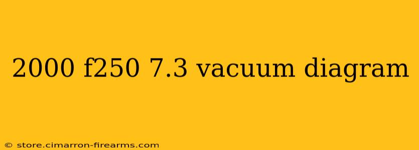 2000 f250 7.3 vacuum diagram