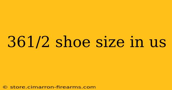 361/2 shoe size in us