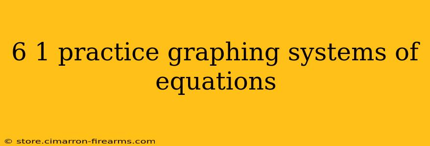 6 1 practice graphing systems of equations