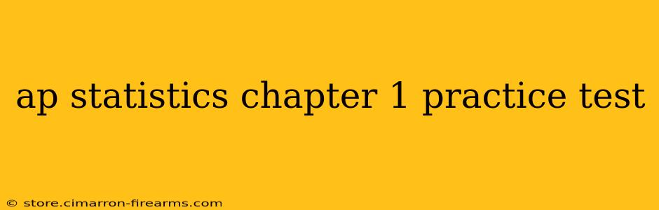 ap statistics chapter 1 practice test