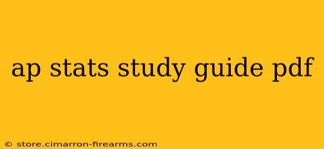 ap stats study guide pdf