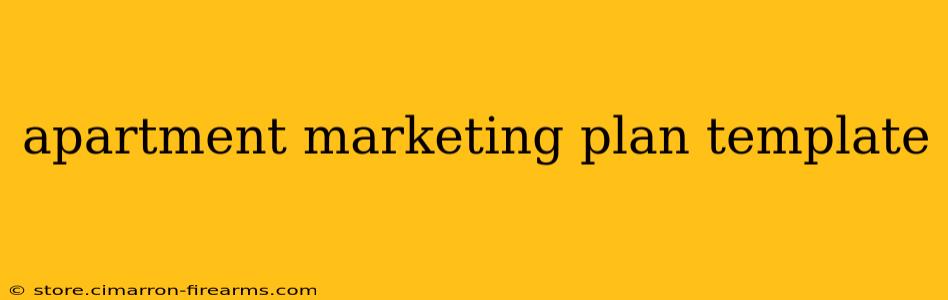 apartment marketing plan template