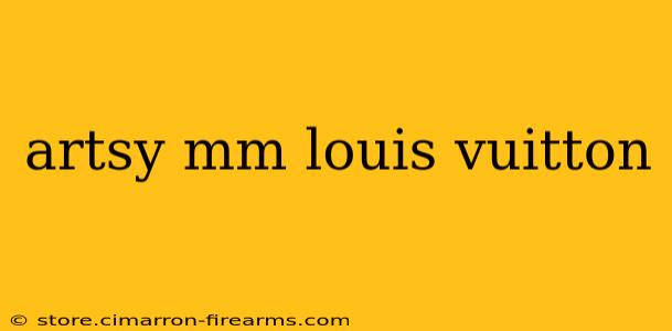 artsy mm louis vuitton