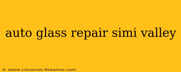 auto glass repair simi valley