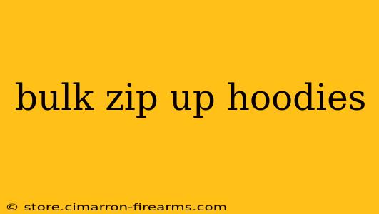 bulk zip up hoodies