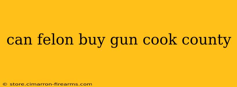 can felon buy gun cook county