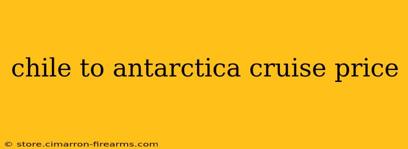 chile to antarctica cruise price