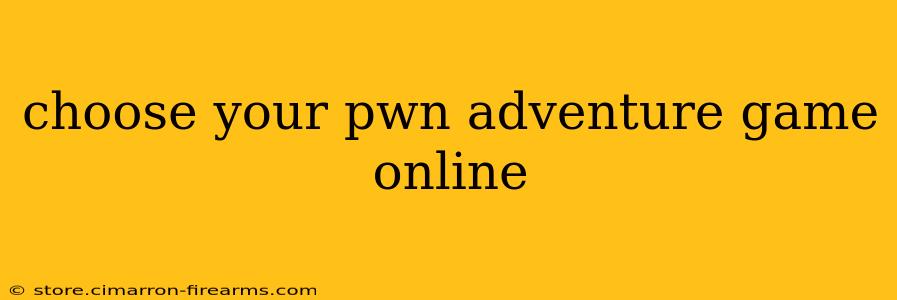 choose your pwn adventure game online