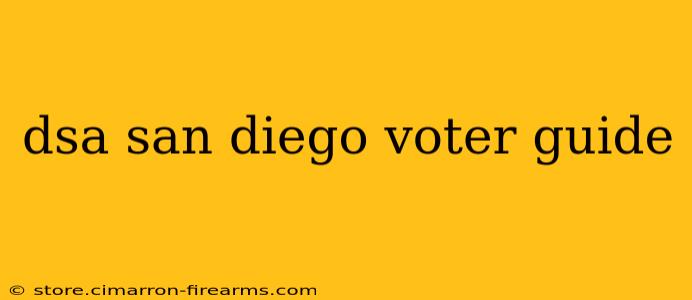 dsa san diego voter guide