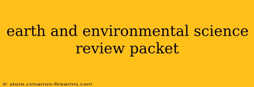 earth and environmental science review packet