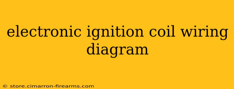 electronic ignition coil wiring diagram