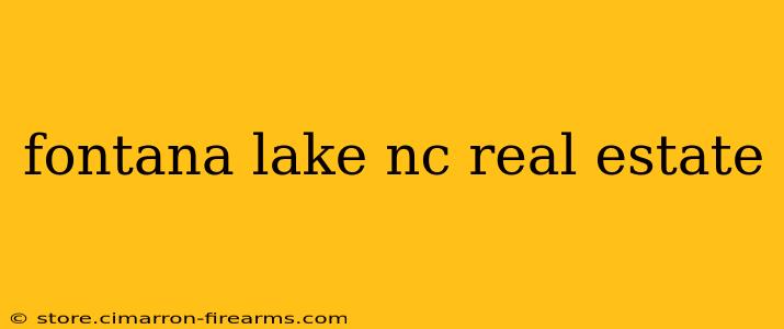 fontana lake nc real estate