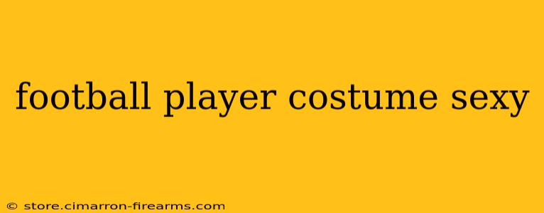 football player costume sexy