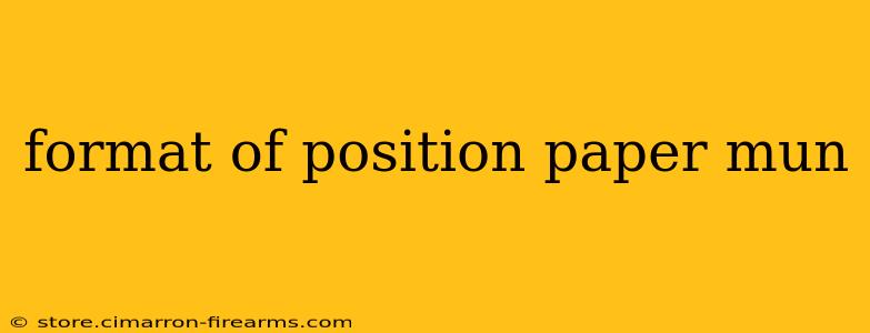 format of position paper mun