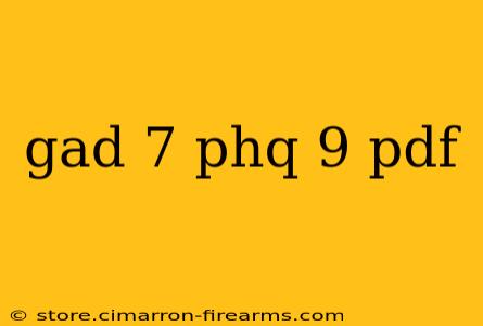 gad 7 phq 9 pdf