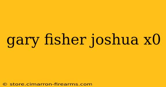 gary fisher joshua x0