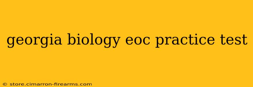 georgia biology eoc practice test