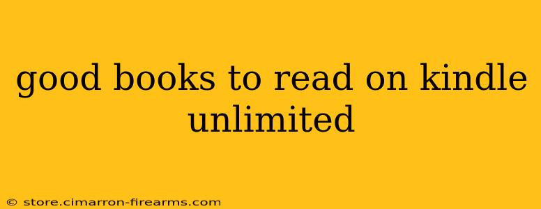 good books to read on kindle unlimited