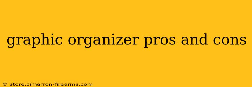 graphic organizer pros and cons