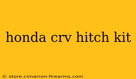 honda crv hitch kit