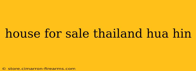 house for sale thailand hua hin