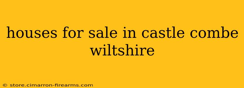 houses for sale in castle combe wiltshire