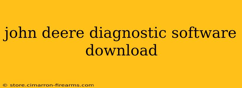 john deere diagnostic software download