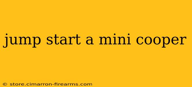 jump start a mini cooper