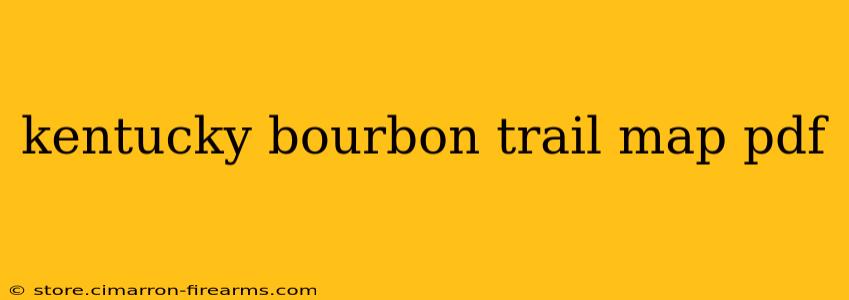 kentucky bourbon trail map pdf