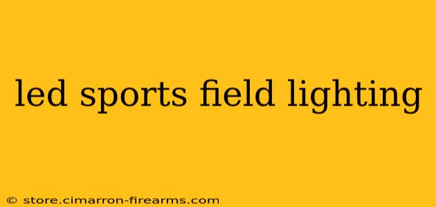 led sports field lighting