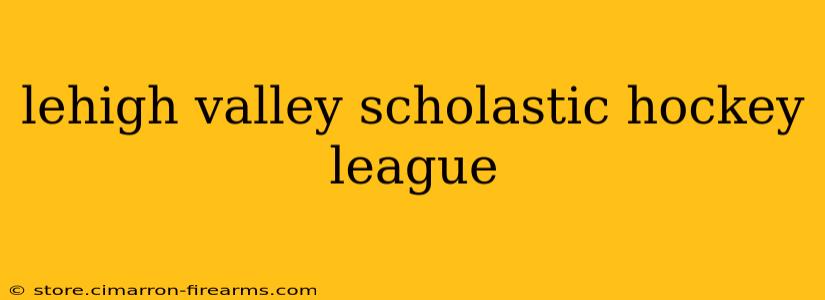 lehigh valley scholastic hockey league