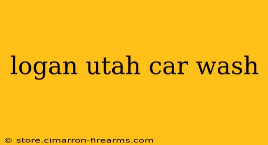 logan utah car wash