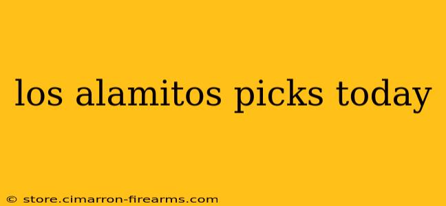 los alamitos picks today