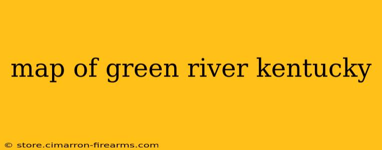 map of green river kentucky