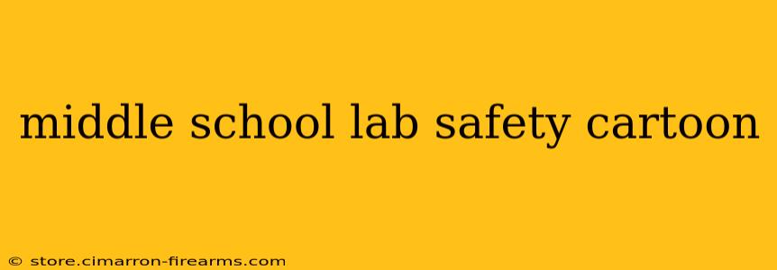 middle school lab safety cartoon