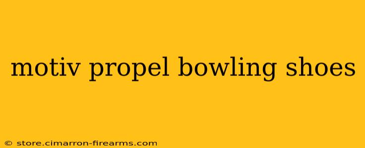 motiv propel bowling shoes