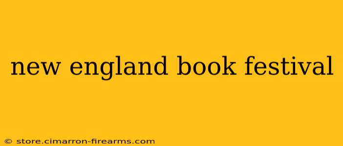 new england book festival