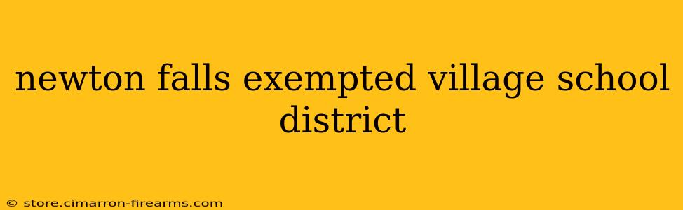 newton falls exempted village school district