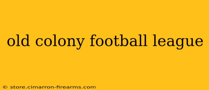 old colony football league