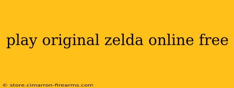 play original zelda online free