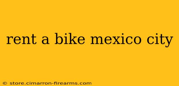 rent a bike mexico city