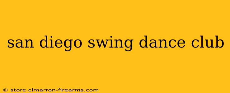 san diego swing dance club