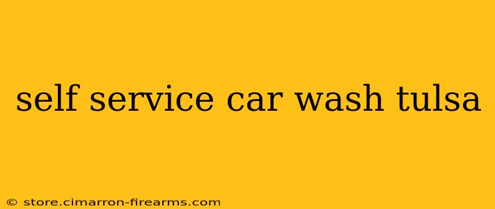 self service car wash tulsa