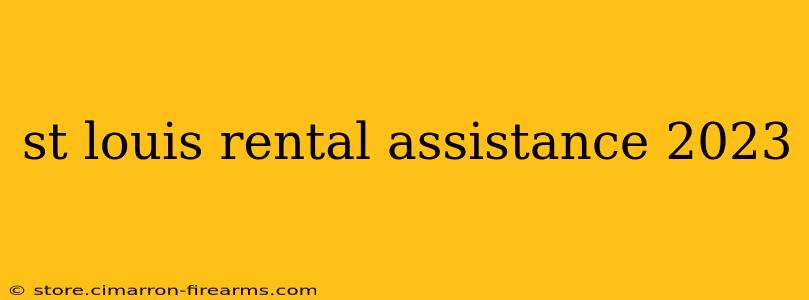 st louis rental assistance 2023