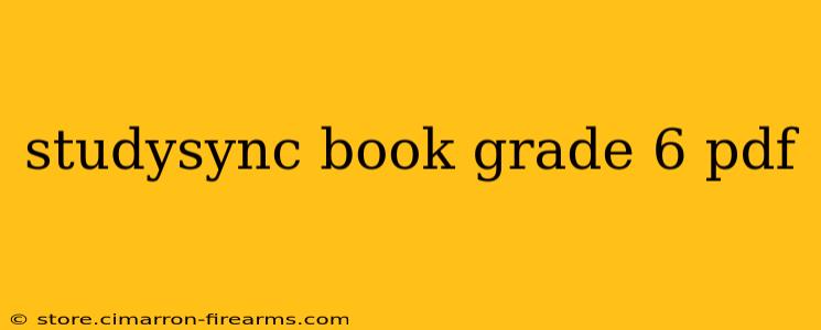 studysync book grade 6 pdf