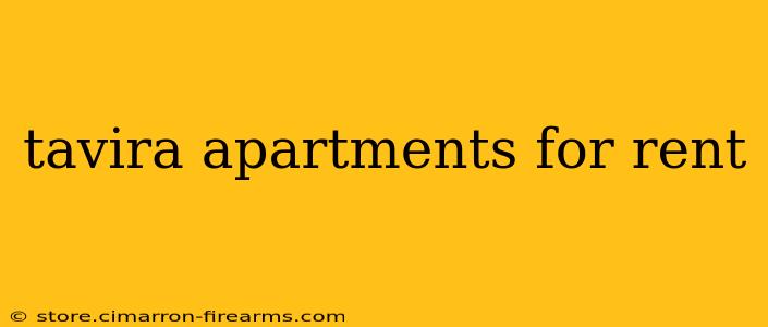 tavira apartments for rent