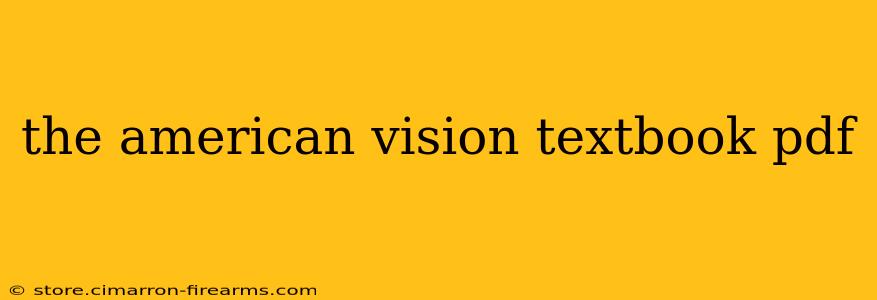 the american vision textbook pdf