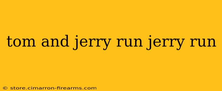 tom and jerry run jerry run